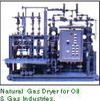 Natural Gas Dryer for Oil & Gas Industries